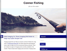 Tablet Screenshot of captmikeconnerfishing.com